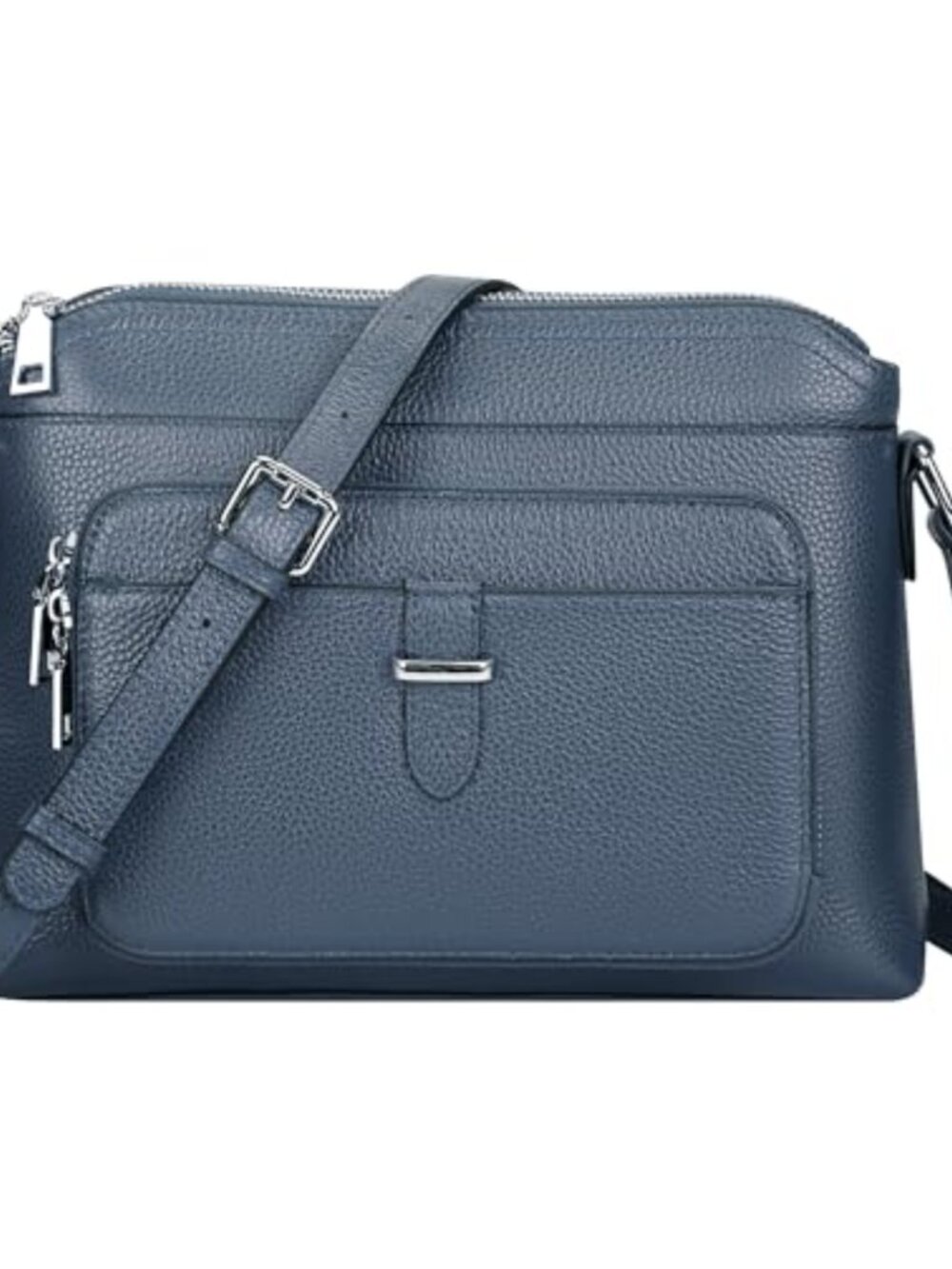 Genuine Leather Crossbody Bag for Women with Card Slots